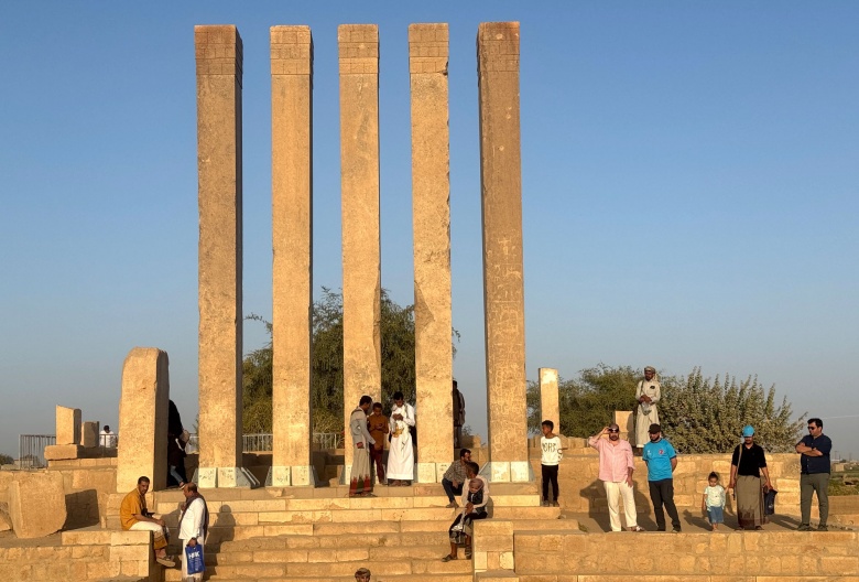 Yemen'in simgesi Belkıs Tahtı,