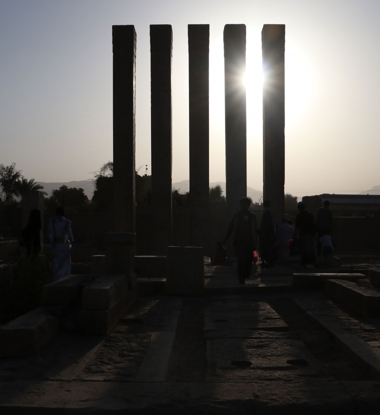 Yemen'in simgesi Belkıs Tahtı,