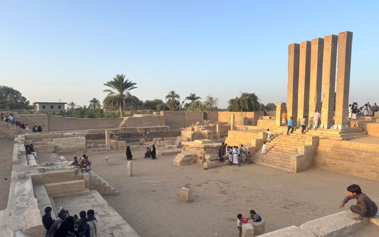 Yemen'in simgesi Belkıs Tahtı,