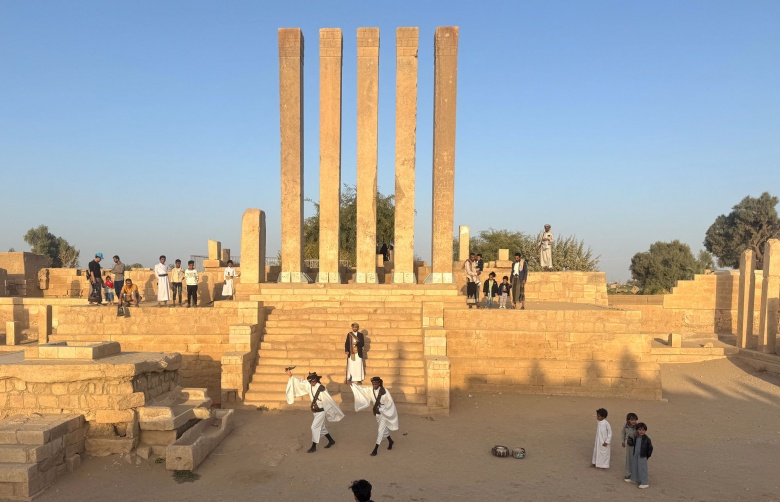 Yemen'in simgesi Belkıs Tahtı,