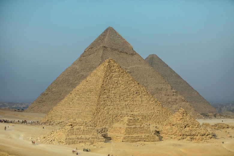 Giza Piramitleri; Keops, Kefren ve Mikerinos