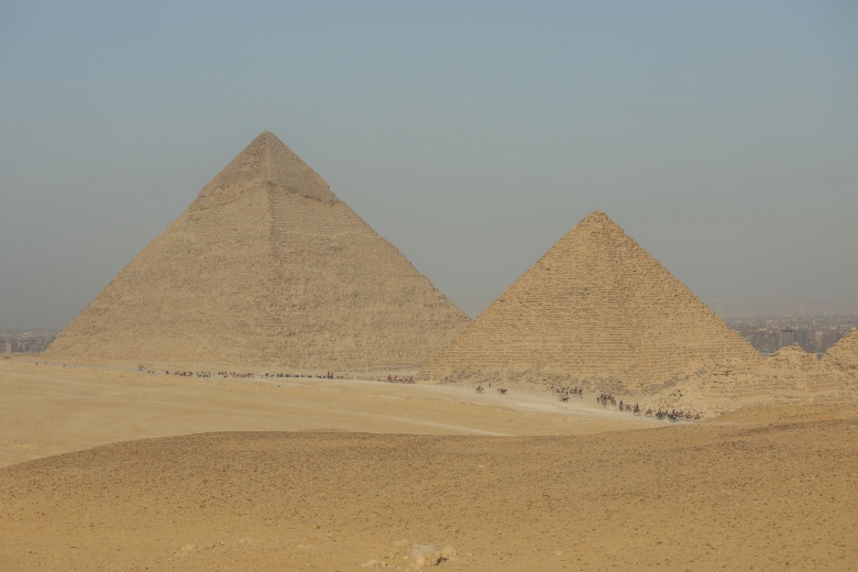 Giza Piramitleri; Keops, Kefren ve Mikerinos