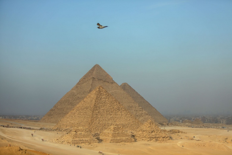 Giza Piramitleri; Keops, Kefren ve Mikerinos