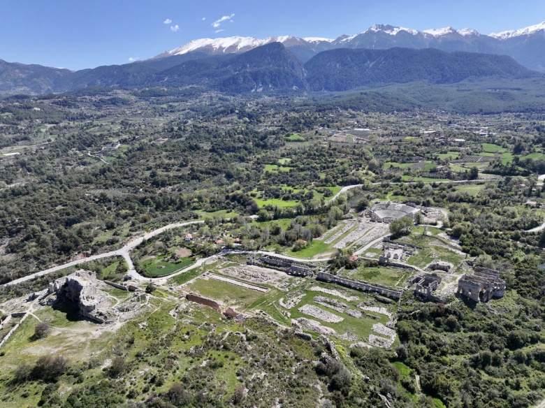 Tlos Antik Kenti restorasyonu