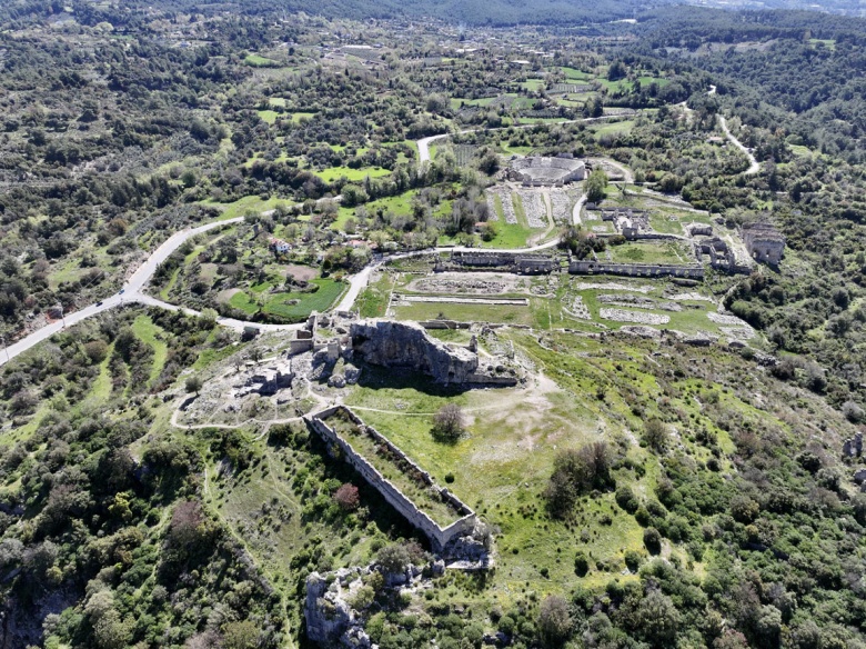 Tlos Antik Kenti restorasyonu