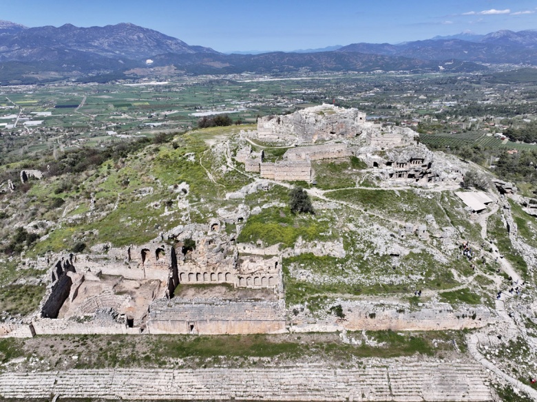 Tlos Antik Kenti restorasyonu