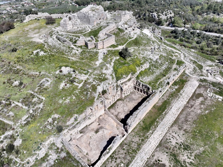 Tlos Antik Kenti restorasyonu