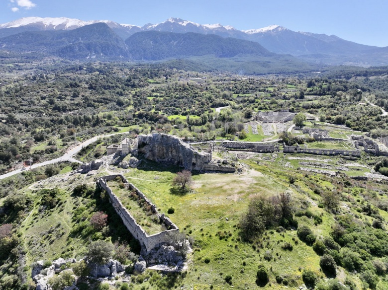 Tlos Antik Kenti restorasyonu