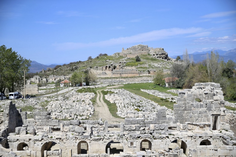 Tlos Antik Kenti restorasyonu