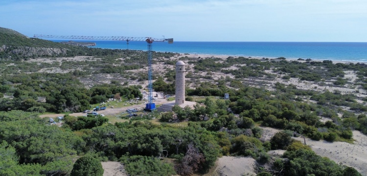 Patara Deniz Feneri açılış için gün sayıyor