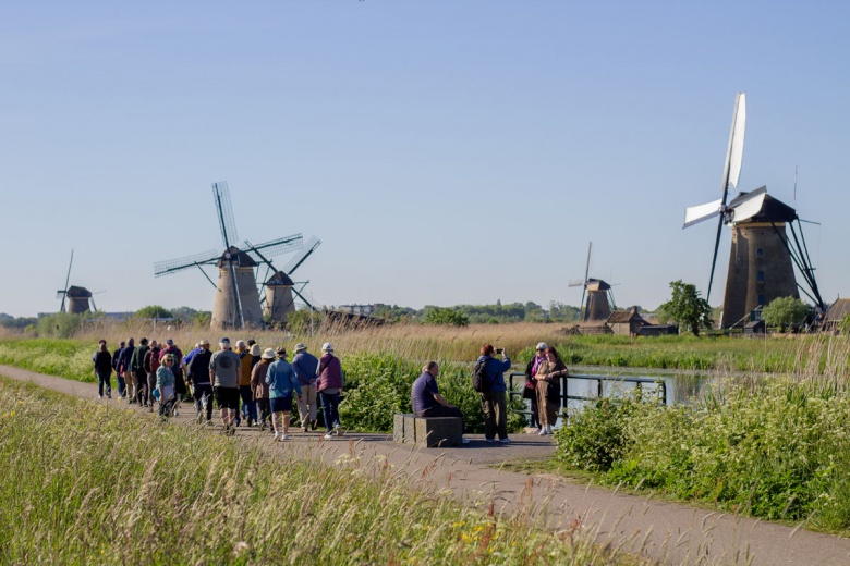 Hollanda'da Ulusal Değirmen Günü'nde yüzlerce değirmen ziyarete açıldı