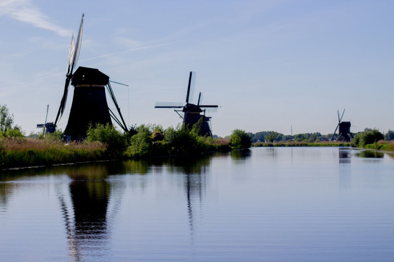 Hollanda'da Ulusal Değirmen Günü'nde yüzlerce değirmen ziyarete açıldı