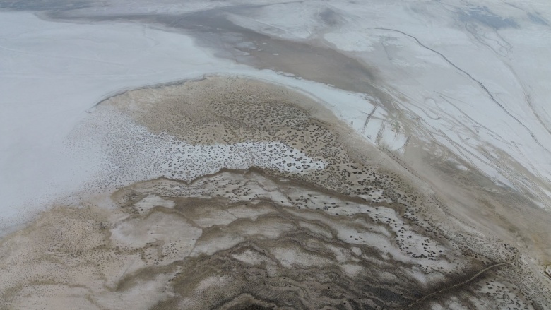 Tuz Gölü'nde tehlik çanları çalıyor
