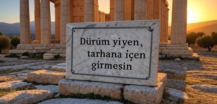 Buyurun tartışmaya: Tarhana çorbası içen ve dürüm yiyen arkeolog olamaz mı?