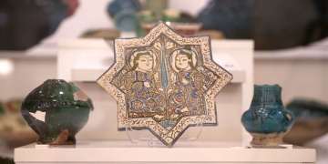 Ani Ören Yerinde bulunan sırlı seramikler görücüye çıktı