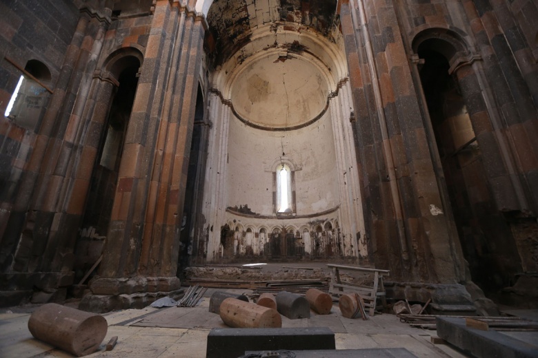 Ani Ören Yeri'ndeki Fethiye Camisi restore ediliyor