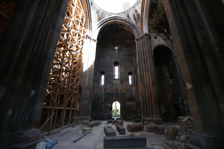 Ani Ören Yeri'ndeki Fethiye Camisi restore ediliyor