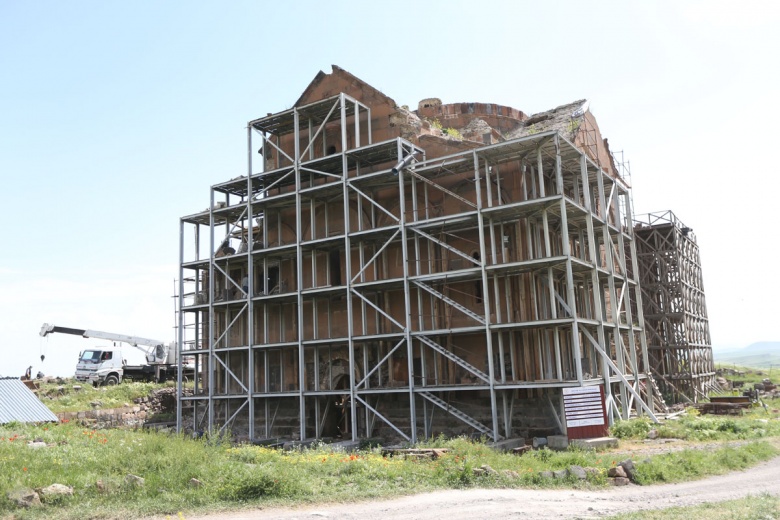 Ani Ören Yeri'ndeki Fethiye Camisi restore ediliyor