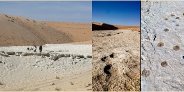 Suudi Arabistanda 120 Bin Yıllık İnsan Ayak İzleri keşfedildi