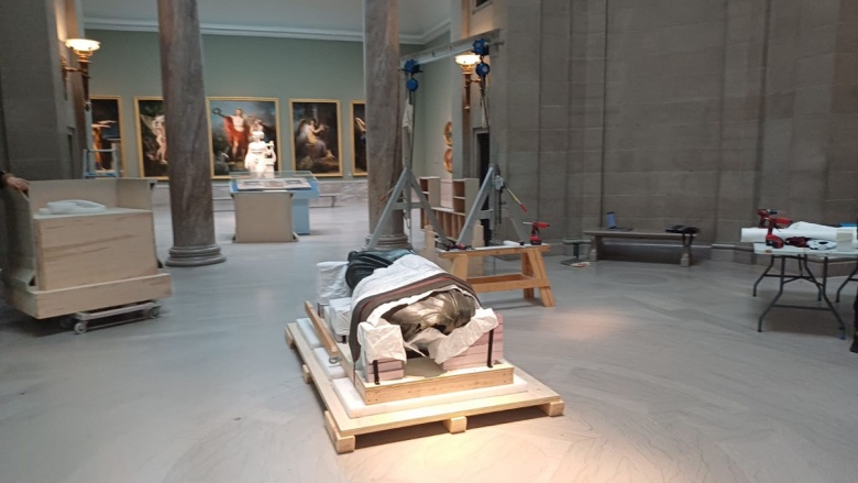 Marcus Aurelius Heykeli Turkiyeye Döndü