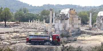 Stratonikei Antik Kenti Orman Yangınında Etkilendi