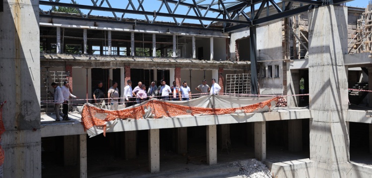 Kayseri'de Paleontoloji ve Fosil Müzesi'nin Yapımı Sürüyor