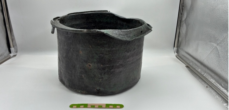 Pergamon Antik Kenti'nde Bronz Kazan Bulundu