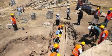 Zerzevan Kalesinde Su Dağıtım Sistemi Bulundu