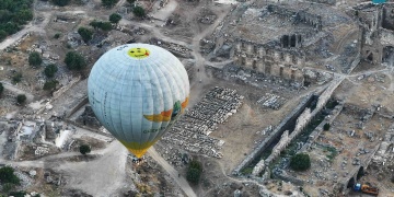 Antalyada Sıcak Hava Balonları Hizmete Girdi