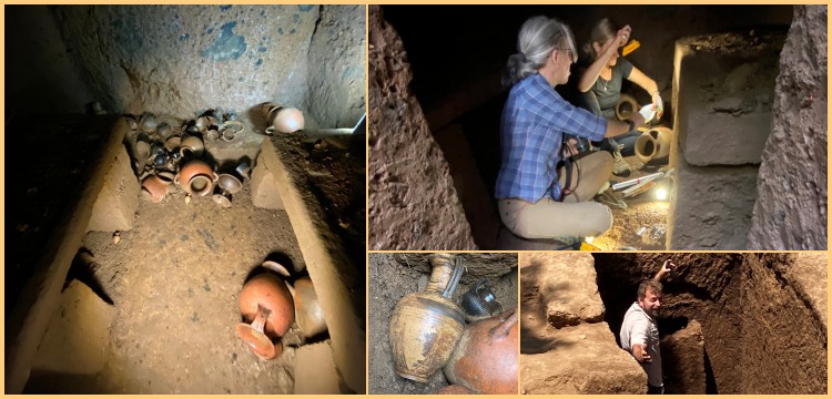 İtalya’nın San Giuliano Platosunda 2.600 Yıldır mühürlü Etrüsk Mezar Odası bulundu