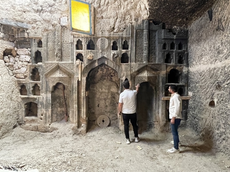 Kapadokya'da Eretna Beyliği camisinin odunluk olarak kullanıldığı ortaya çıktı