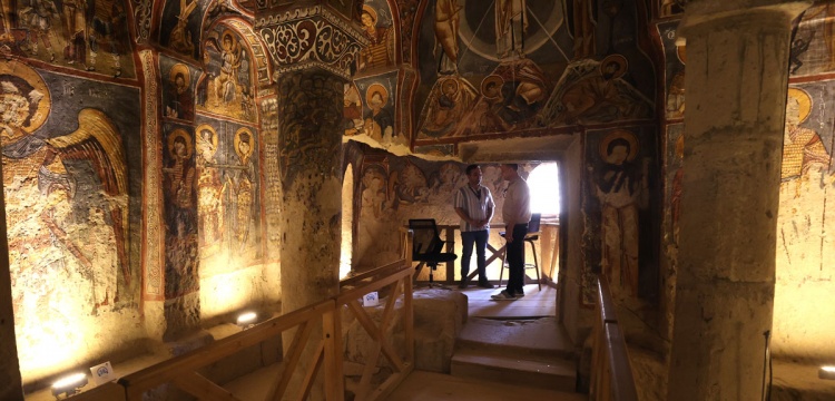 Kapadokya Karanlık Kilise 10 yılda 1 Milyondan Fazla Ziyaretçi Ağırladı