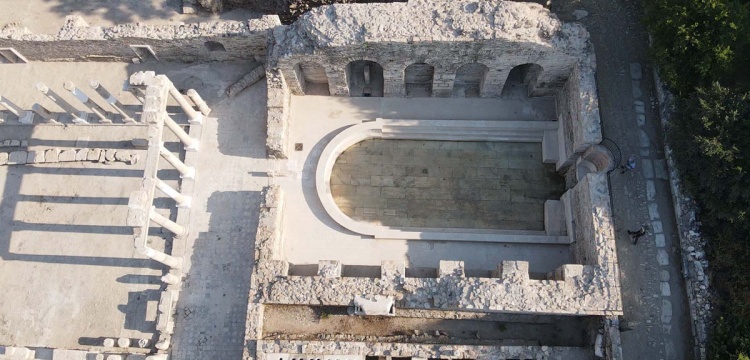 Stratonikeia Antik Kenti'ndeki Roma Hamamında Restorasyon Tamamlandı