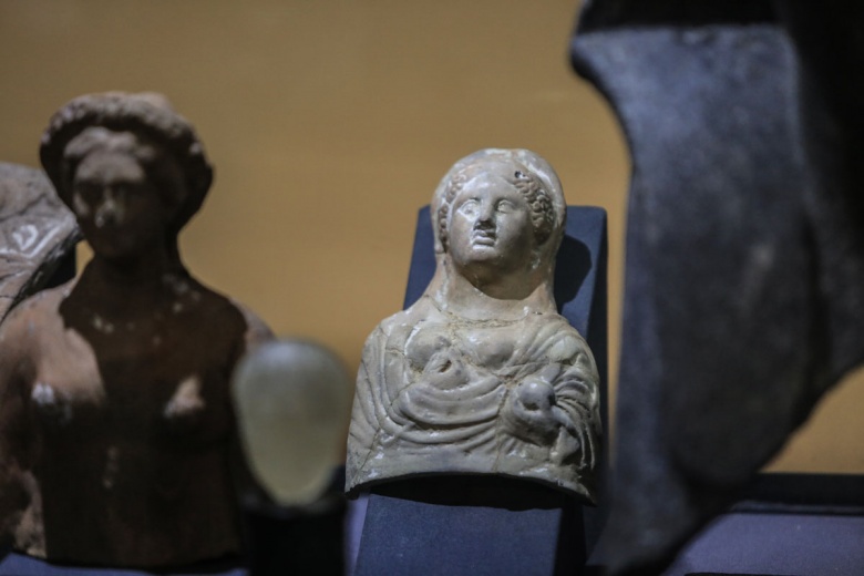 İskenderiye Müzesi'nde Batık Şehrin Sırları Sergisi Açıldı