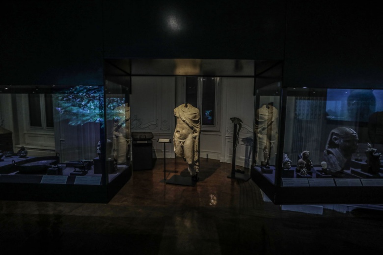 İskenderiye Müzesi'nde Batık Şehrin Sırları Sergisi Açıldı