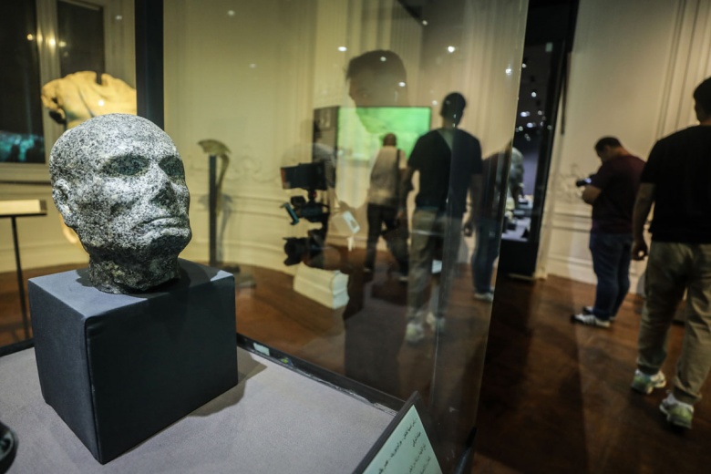 İskenderiye Müzesi'nde Batık Şehrin Sırları Sergisi Açıldı