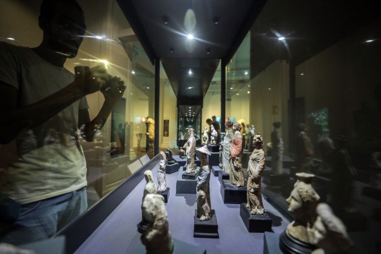 İskenderiye Müzesi'nde Batık Şehrin Sırları Sergisi Açıldı