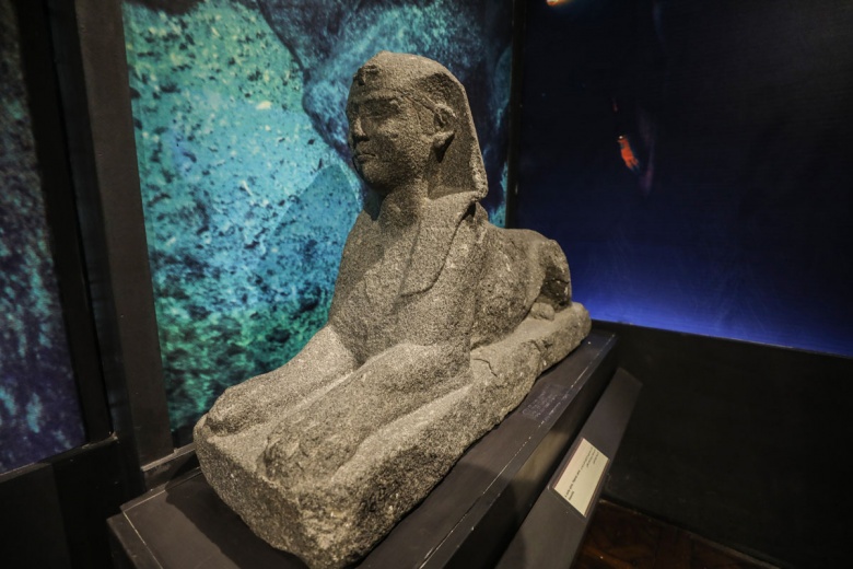 İskenderiye Müzesi'nde Batık Şehrin Sırları Sergisi Açıldı