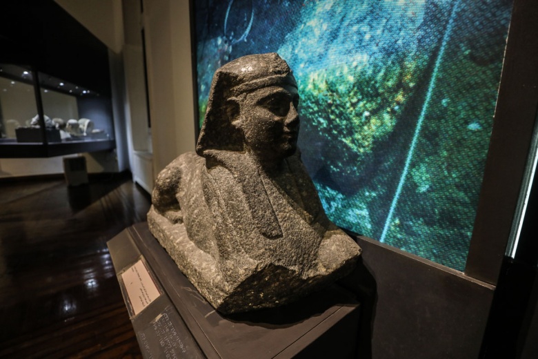 İskenderiye Müzesi'nde Batık Şehrin Sırları Sergisi Açıldı