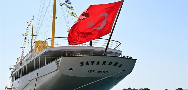Ulu Önder'in yatı Savarona, İstanbul Boğazı’nda yeniden Türk Halkıyla Buluşuyor