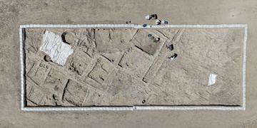 Canhasan Höyüğünde Sokak Yapısı Ortaya Çıkarıldı