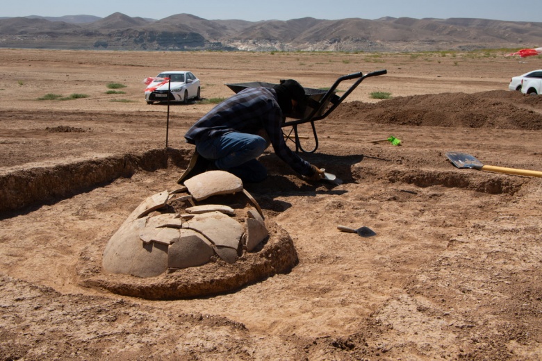 Musul Barajı’nda Helenistik Oönem Mezarları Ortaya Çıktı yüzüne çıkt