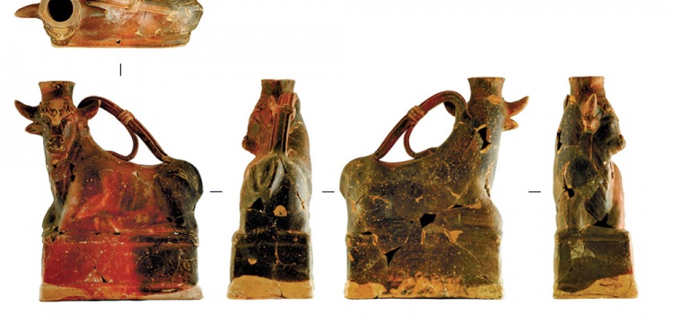 Anadolu’dan Kırım’a giden Boğa şekilli seramik kabın arkeolojik yolculuğu