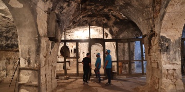 Nevşehirdeki Aya Maryeros Yer Altı Manastırında Restorasyon Çalışmaları Başladı