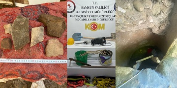 Define Rüyasıyla Başlayan Kaçak Kazı: Samsunda Anne-Oğul Operasyonu