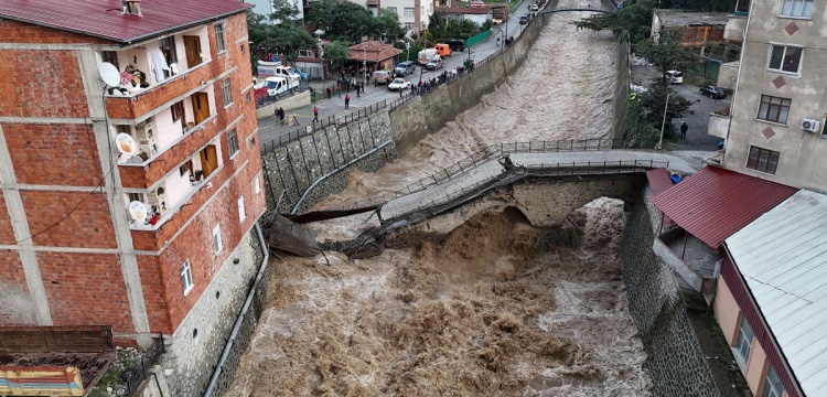 Borçka’da Tarihi Kesmetaş Köprü Yağışa Dayanamadı: Kültürel Miras Tehlikede