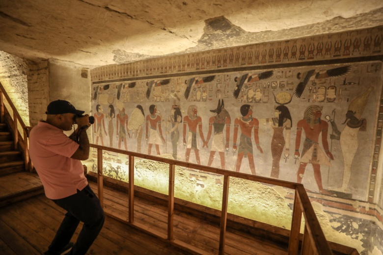 Firavun III. Amenhotep’in Kraliyet Mezarı Restorasyonu Tamamlandı