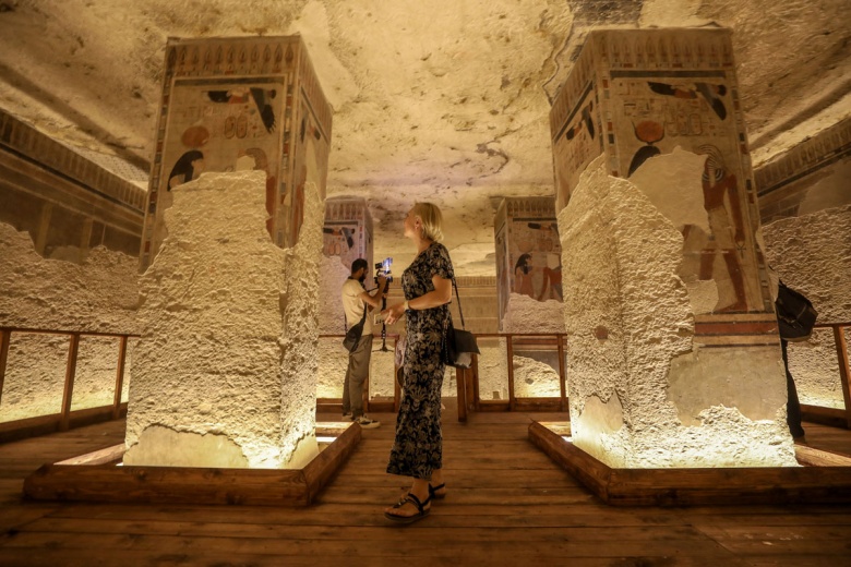 Firavun III. Amenhotep’in Kraliyet Mezarı Restorasyonu Tamamlandı