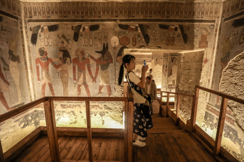 Firavun III. Amenhotep’in Kraliyet Mezarı Restorasyonu Tamamlandı