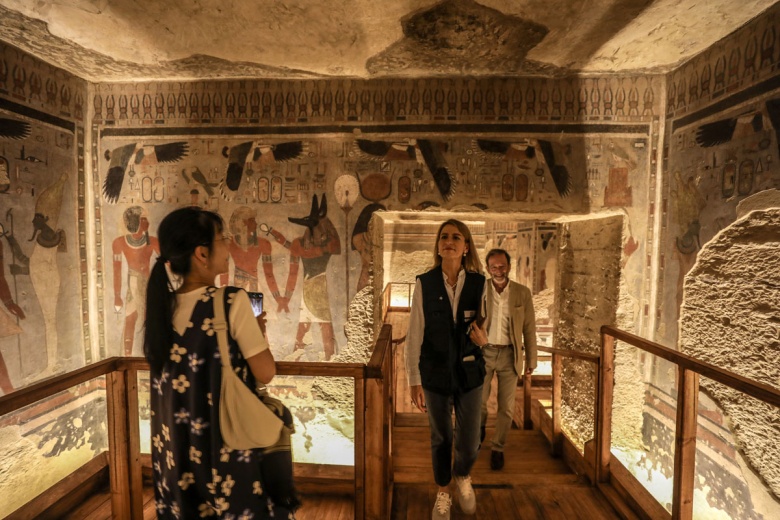 Firavun III. Amenhotep’in Kraliyet Mezarı Restorasyonu Tamamlandı